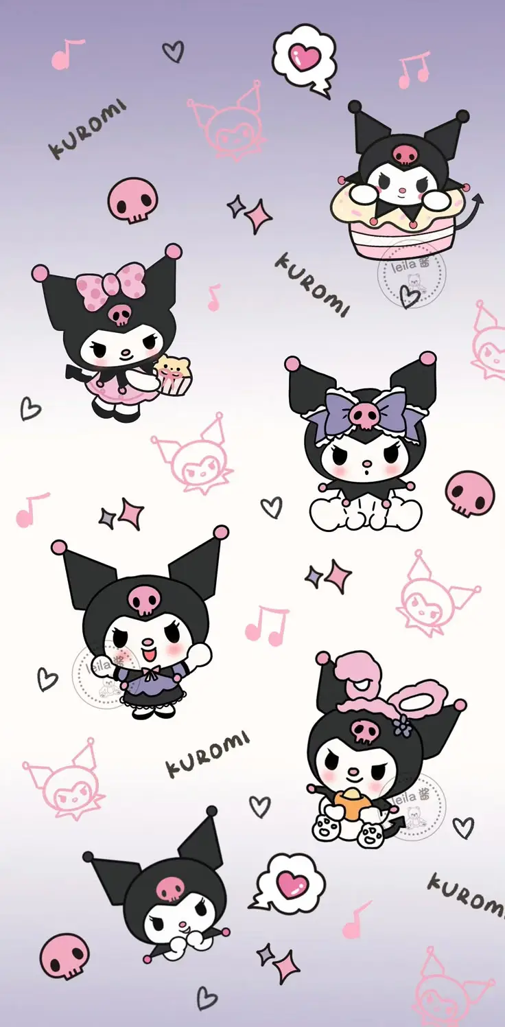 Khám phá hình nền Kuromi và Melody độc đáo 33