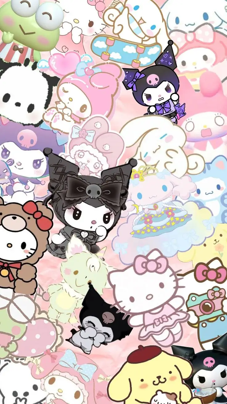Khám phá hình nền Kuromi và Melody độc đáo 34