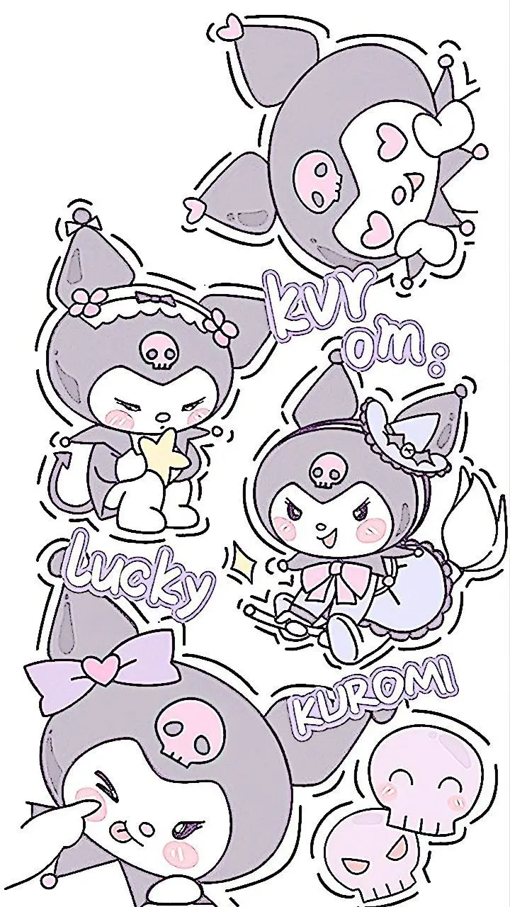 Khám phá hình nền Kuromi và Melody độc đáo 46