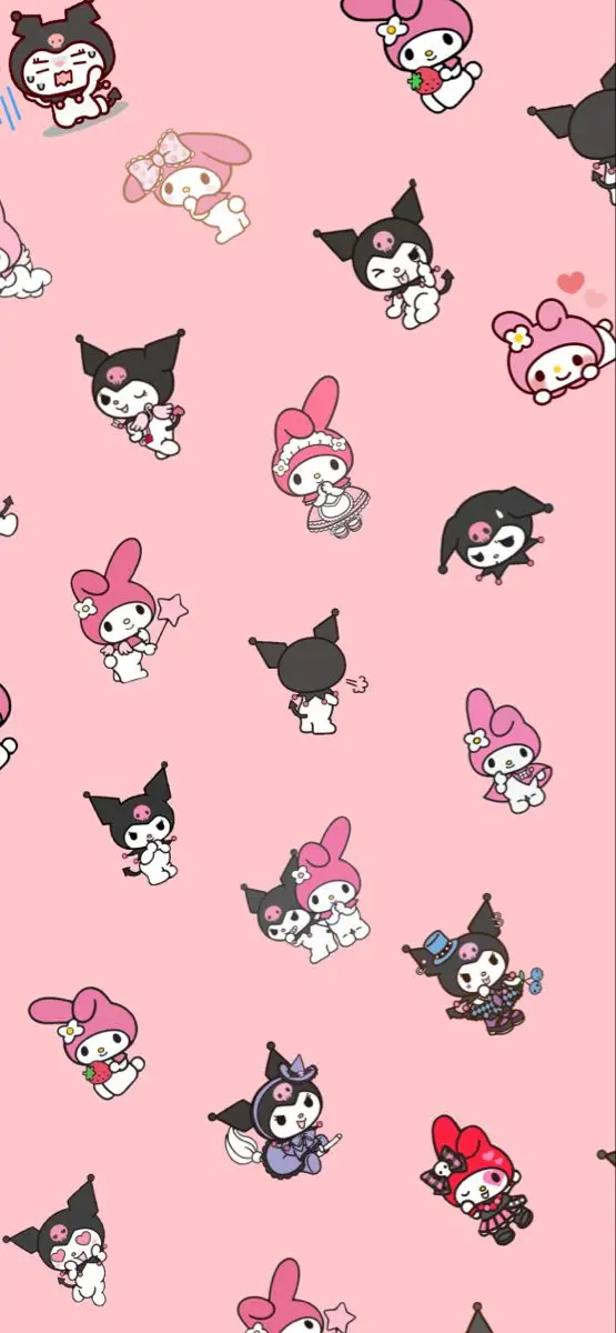 Khám phá hình nền Kuromi và Melody độc đáo 50