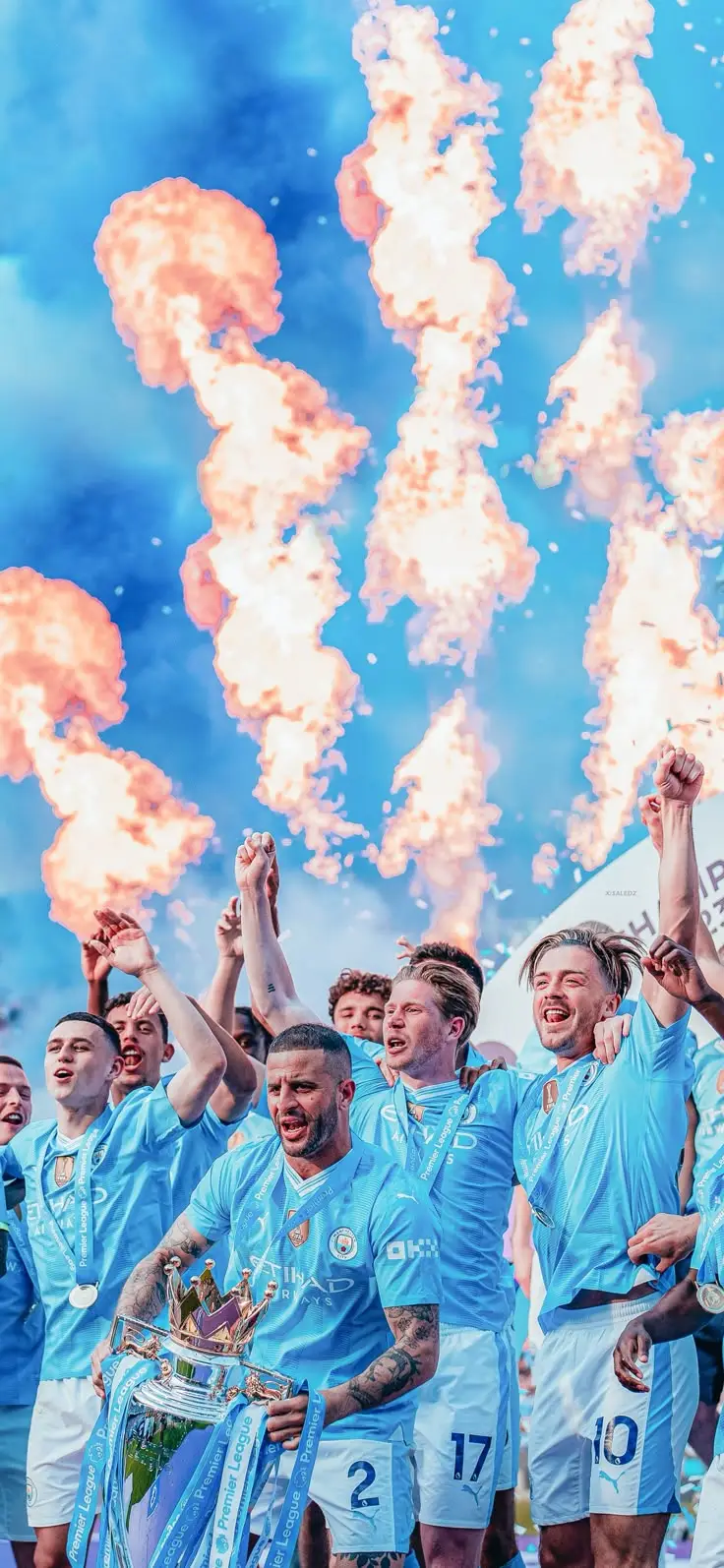 Hình nền Man City 4k - Tỏa sáng giữa sân cỏ 25