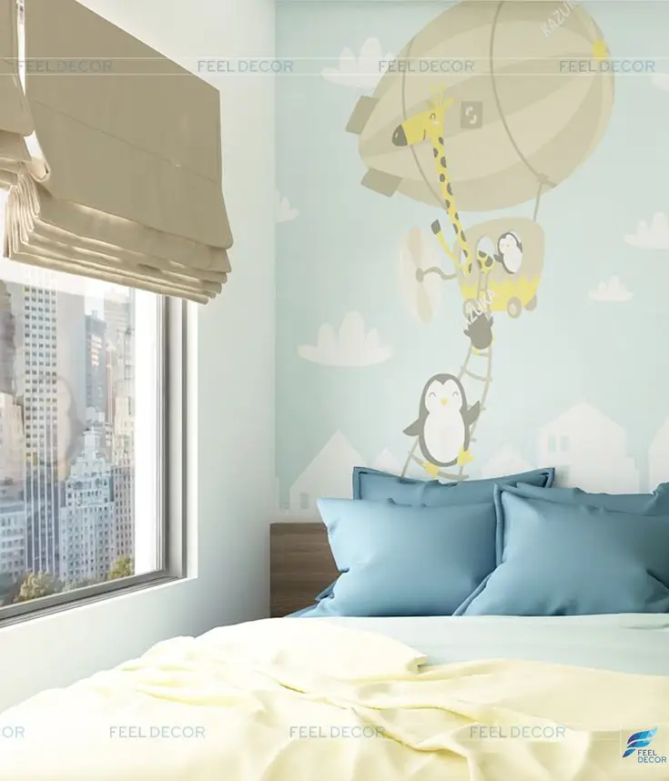 Hình nền màu xanh dương đậm - Sự bình yên cho màn hình 6