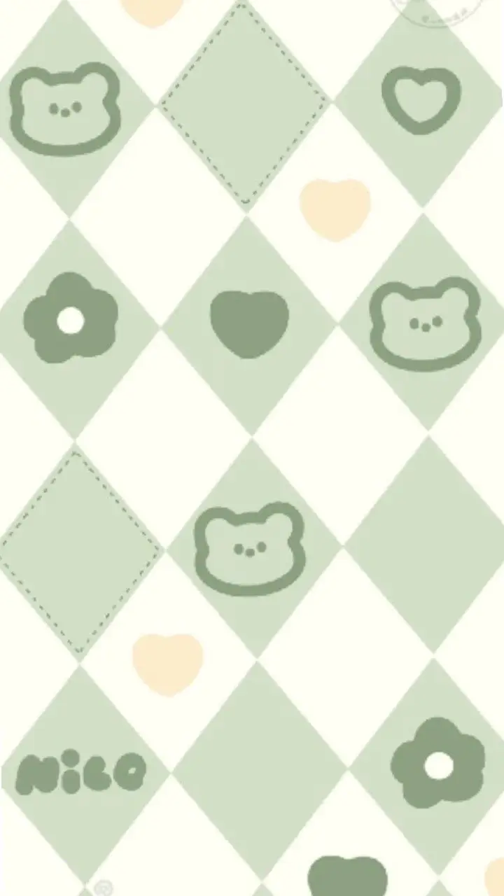 Hình nền màu xanh lá cute - Tươi mới và trẻ trung cho màn hình bạn 22