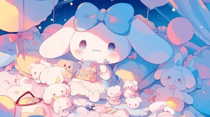 Hình nền máy tính cute 4k - Bừng sáng không gian làm việc 65