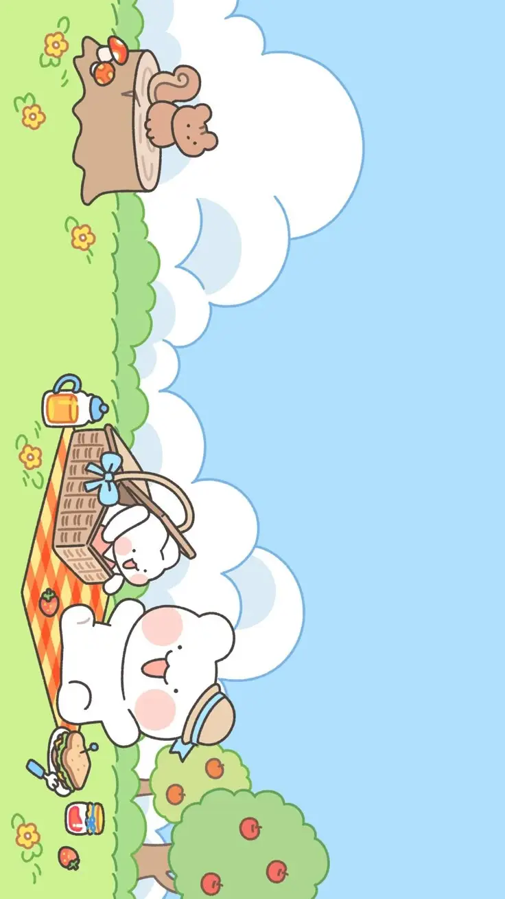 Hình nền máy tính cute 4k - Bừng sáng không gian làm việc 71