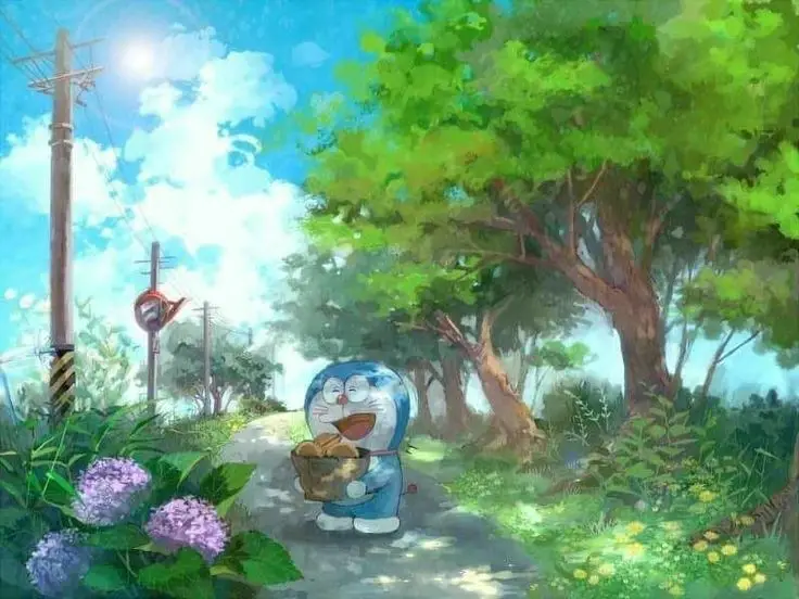 Hình Nền Máy Tính Doraemon Vui Nhộn Và Đáng Yêu 25