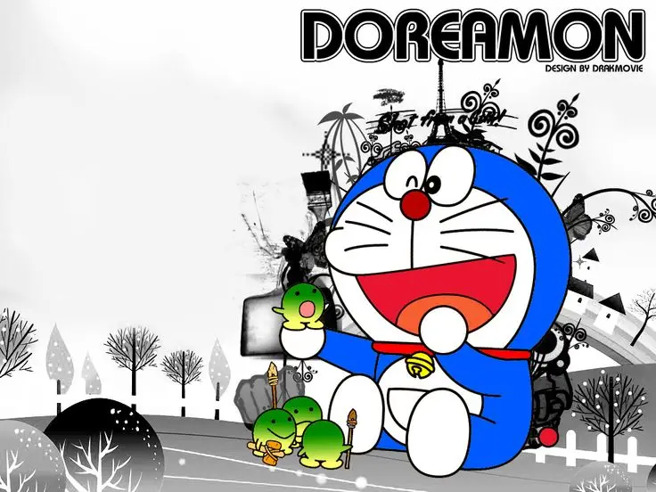 Hình Nền Máy Tính Doraemon Vui Nhộn Và Đáng Yêu 92