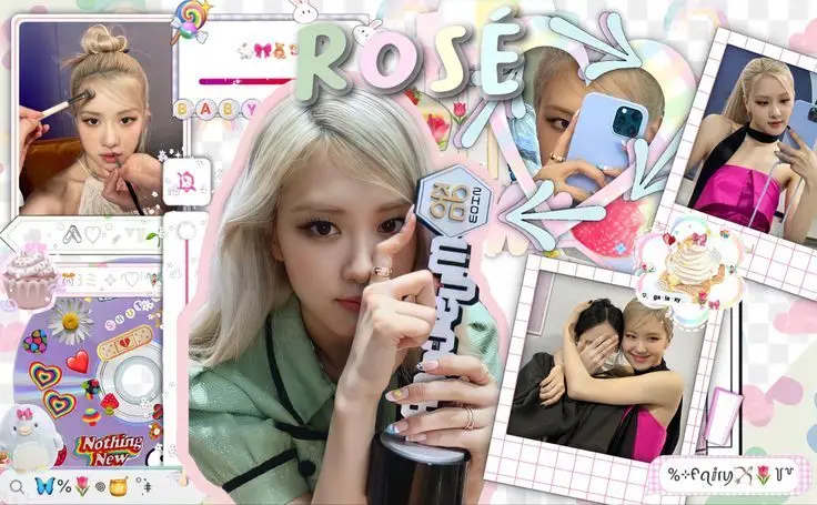 Hình nền máy tính Rose Blackpink đẹp và ấn tượng 4