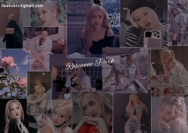 Hình nền máy tính Rose Blackpink đẹp và ấn tượng 16