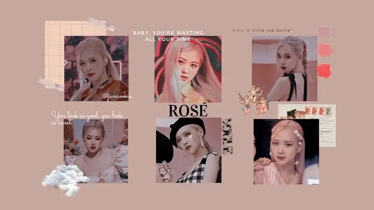 Hình nền máy tính Rose Blackpink đẹp và ấn tượng 29