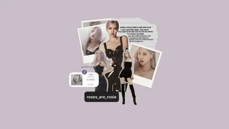 Hình nền máy tính Rose Blackpink đẹp và ấn tượng 58