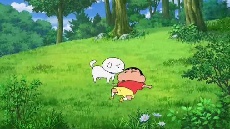 Hình nền máy tính Shin phong cách anime cực chất 2