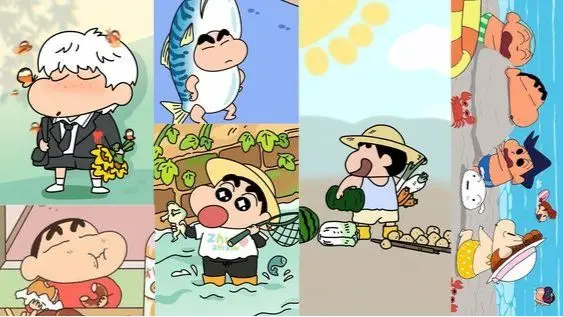 Hình nền máy tính Shin phong cách anime cực chất 75