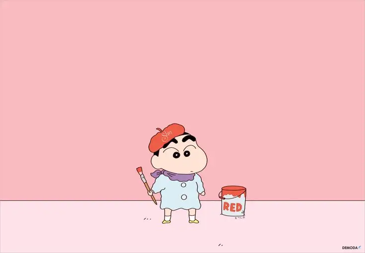 Top hình nền máy tính Shin cậu bé bút chì dễ thương 22