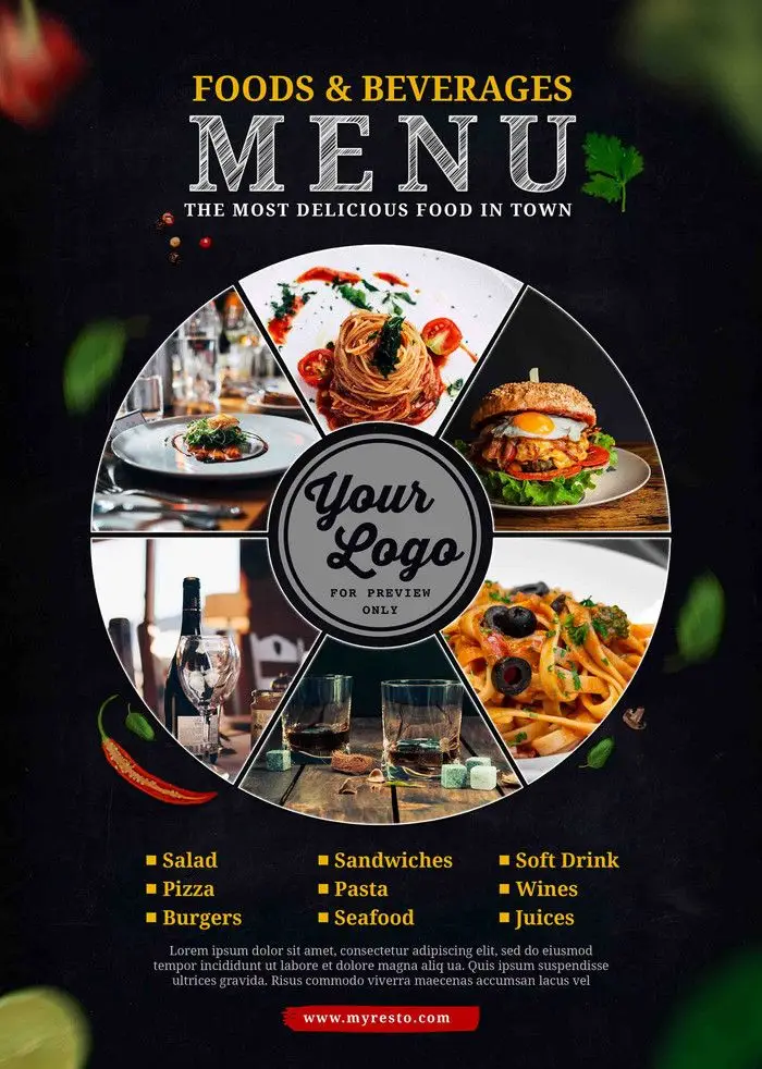 Hình Nền Menu Thực Đơn: Gợi Ý Cho Thiết Kế Của Bạn 22