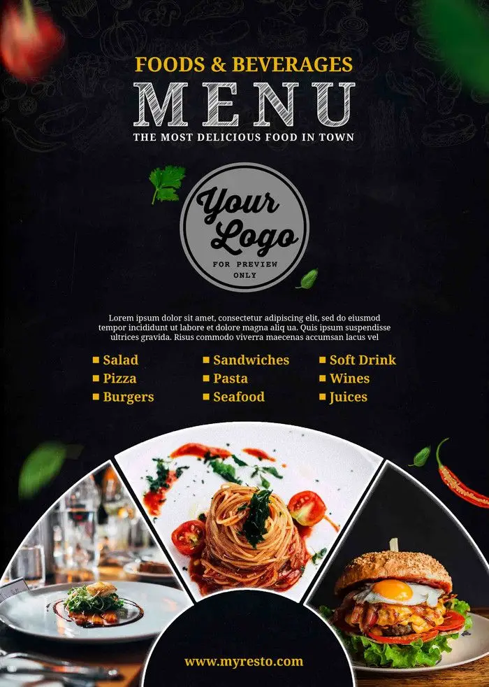 Hình Nền Menu Thực Đơn: Gợi Ý Cho Thiết Kế Của Bạn 31