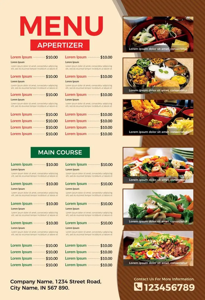 Hình Nền Menu Thực Đơn: Gợi Ý Cho Thiết Kế Của Bạn 33