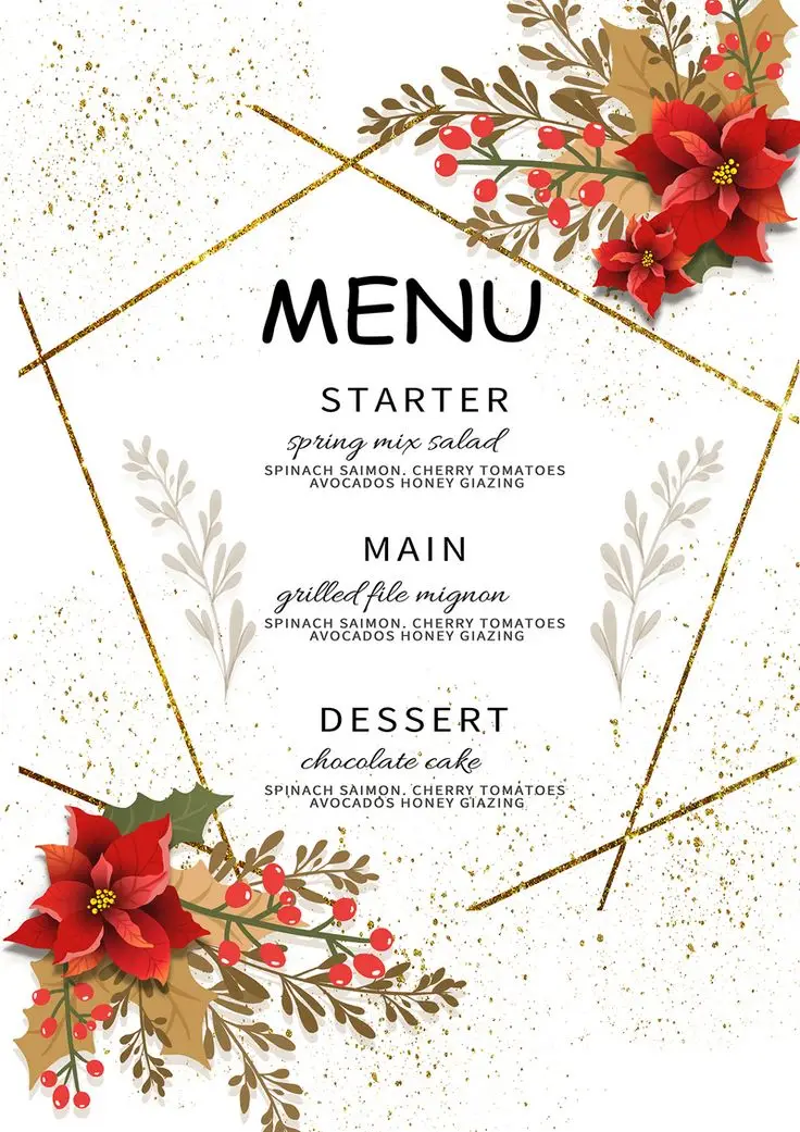 Hình Nền Menu Thực Đơn: Gợi Ý Cho Thiết Kế Của Bạn 53