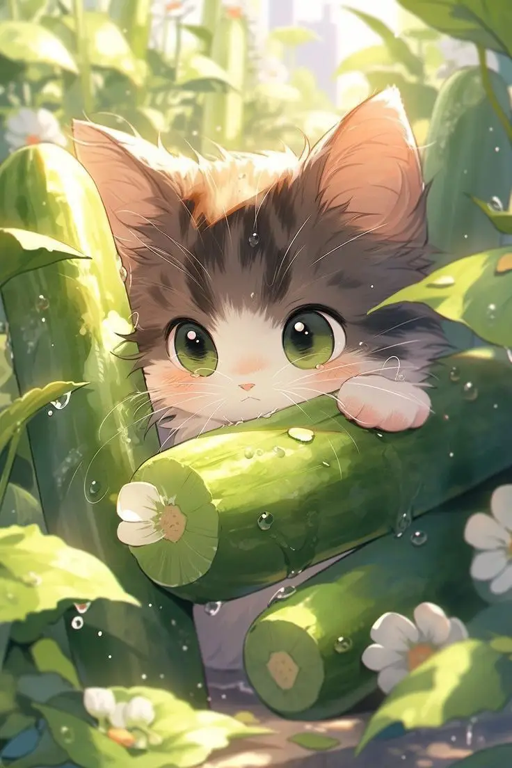 Hình Nền Mèo 3D Cute Dễ Thương 6
