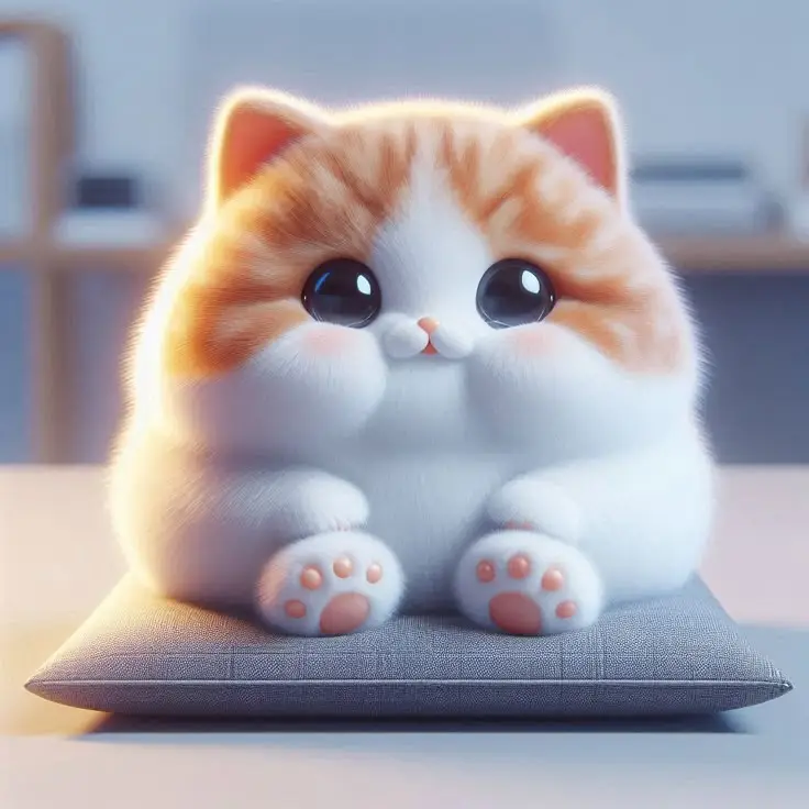 Hình Nền Mèo 3D Cute Dễ Thương 20