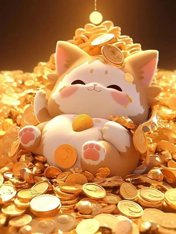 Hình Nền Mèo 3D Cute Dễ Thương 25