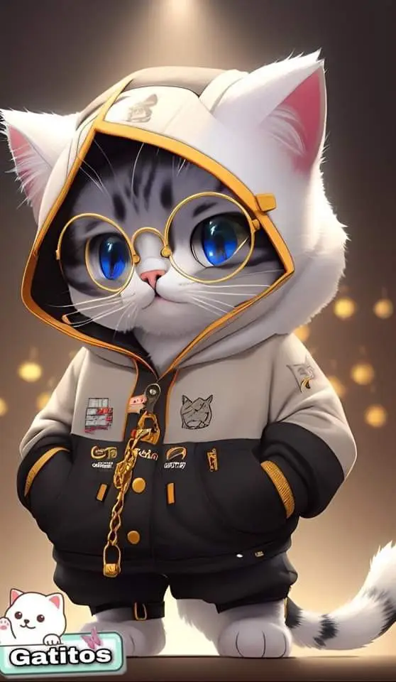 Hình Nền Mèo 3D Cute Dễ Thương 40