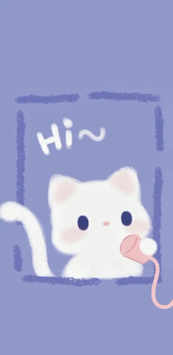 Hình Nền Mèo 3D Cute Dễ Thương 49