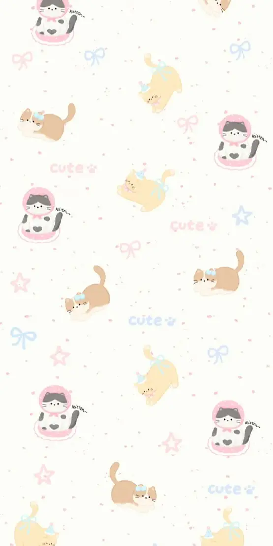 Hình Nền Mèo 3D Cute Dễ Thương 50