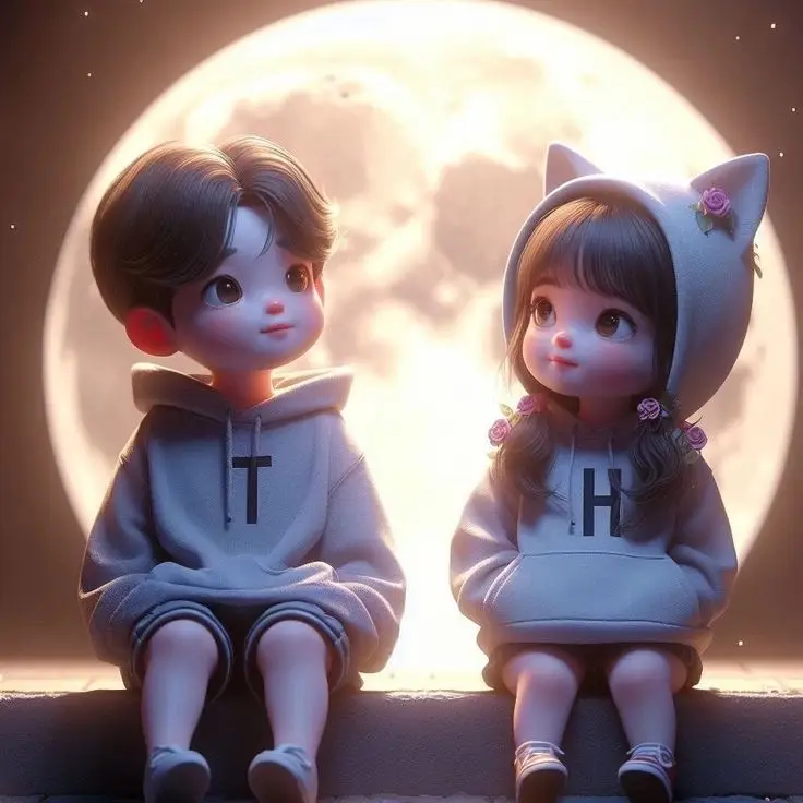 Hình nền đôi dễ thương cho người yêu 5
