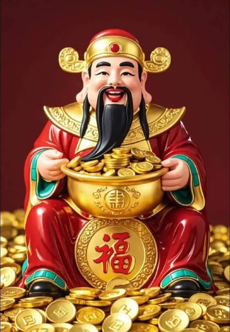 Hình nền ông thần tài mang lại may mắn 11