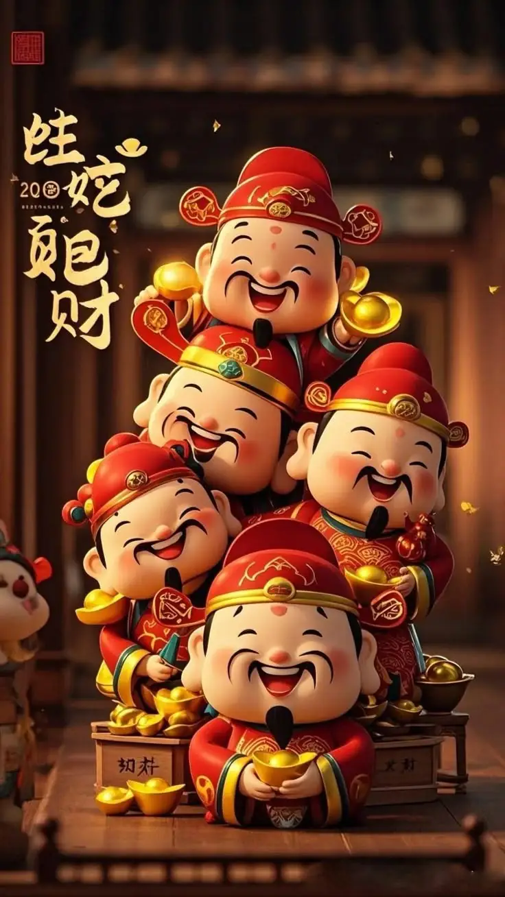 Hình nền ông thần tài mang lại may mắn 19