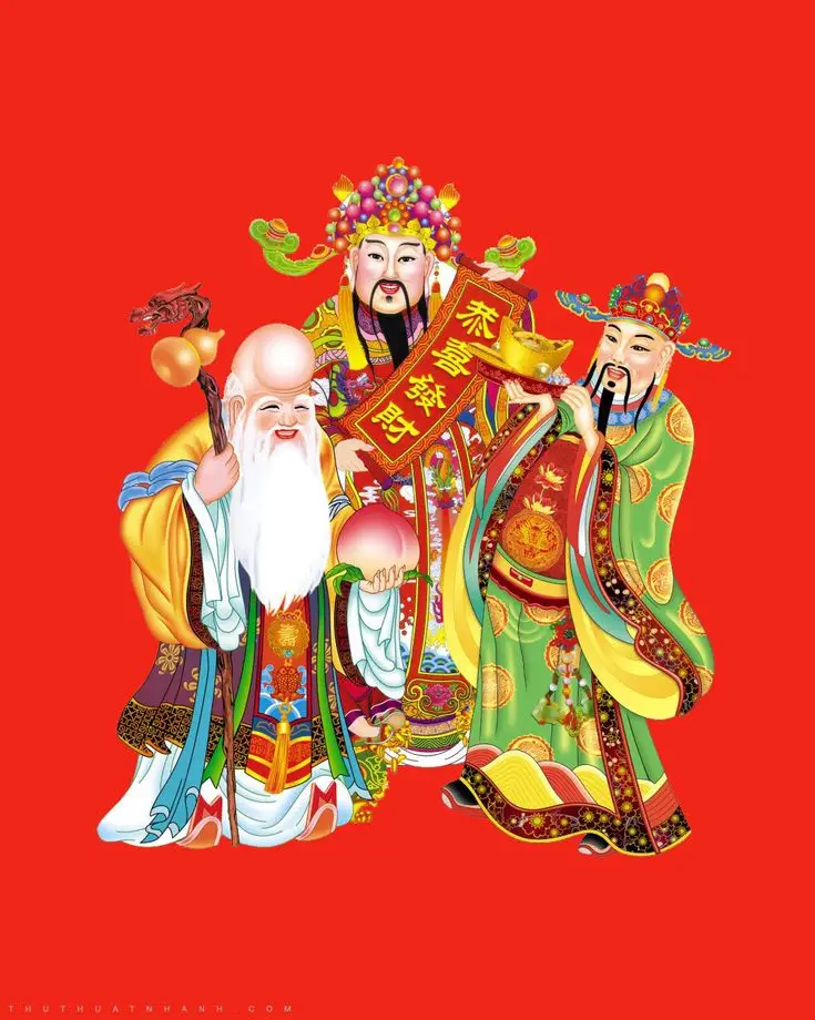Hình nền ông thần tài mang lại may mắn 20