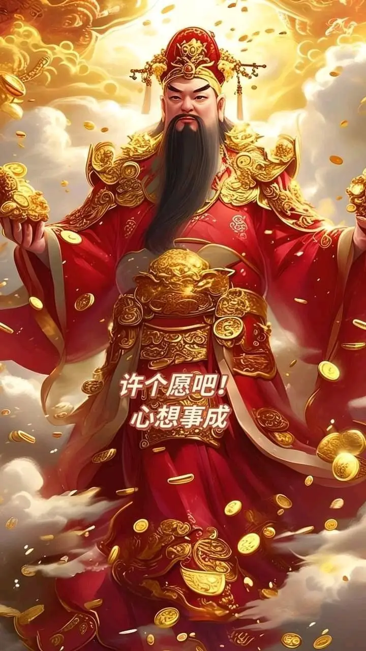 Hình nền ông thần tài mang lại may mắn 24