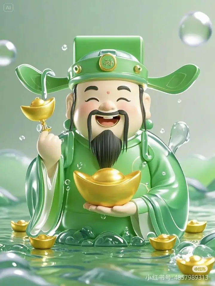 Hình nền ông thần tài mang lại may mắn 25