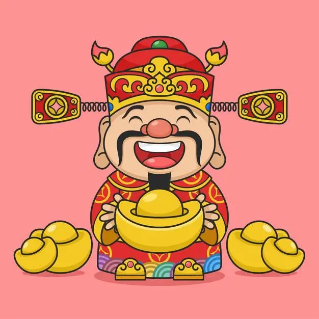 Hình nền ông thần tài mang lại may mắn 26