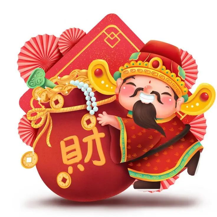 Hình nền ông thần tài mang lại may mắn 27