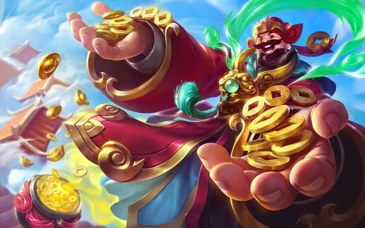 Hình nền ông thần tài mang lại may mắn 30