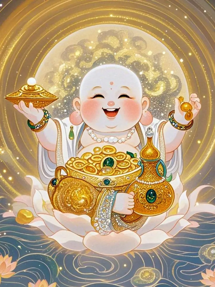 Hình nền ông thần tài mang lại may mắn 33