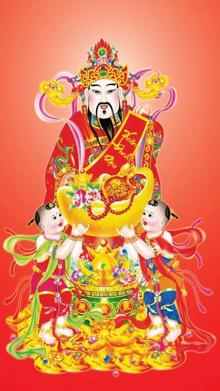 Hình nền ông thần tài mang lại may mắn 34