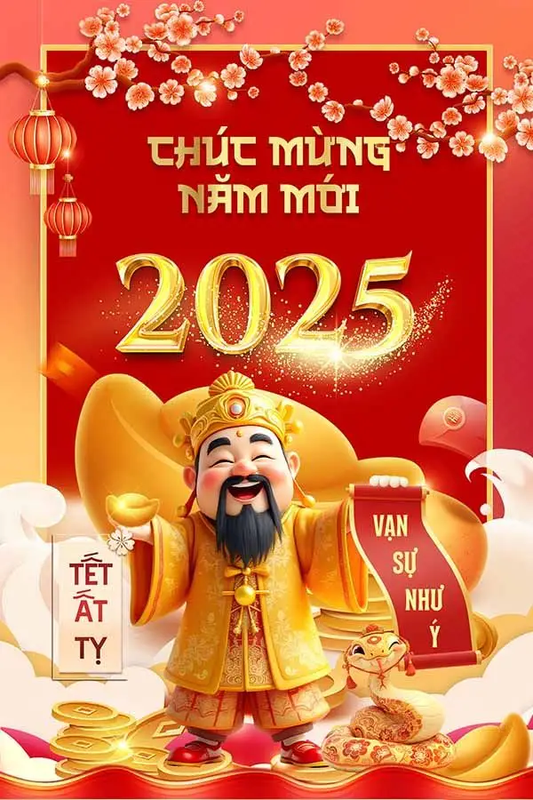 Hình nền ông thần tài mang lại may mắn 46