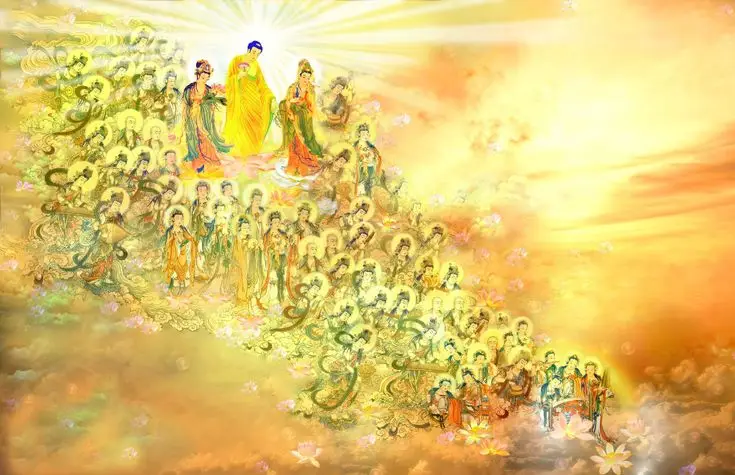 Hình Nền Phật A Di Đà Tôn Kính Và An Lạc 2