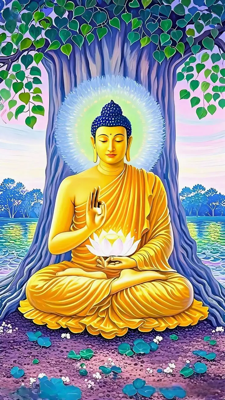 Hình Nền Phật A Di Đà Tôn Kính Và An Lạc 13