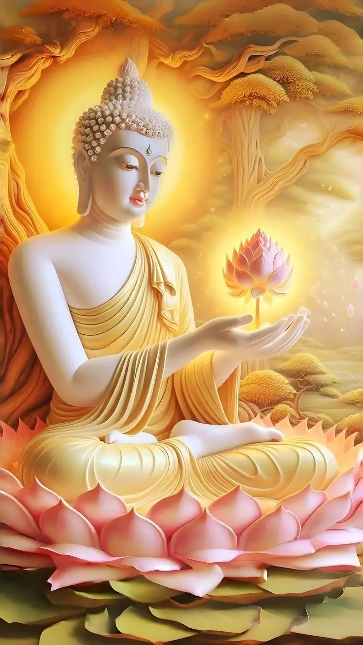 Hình Nền Phật A Di Đà Tôn Kính Và An Lạc 16