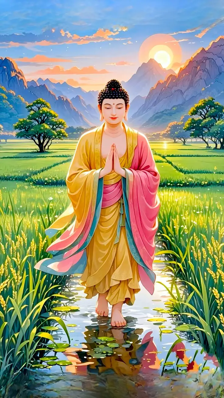 Hình nền Phật A Di Đà đẹp cho máy tính và điện thoại 42