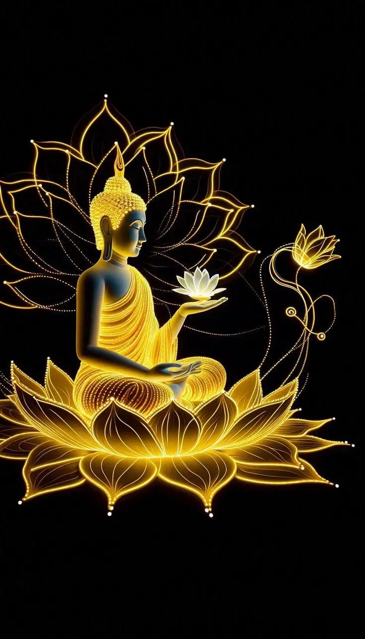 Hình nền Phật Thiên Thủ Thiên Nhãn bình an cho điện thoại 18