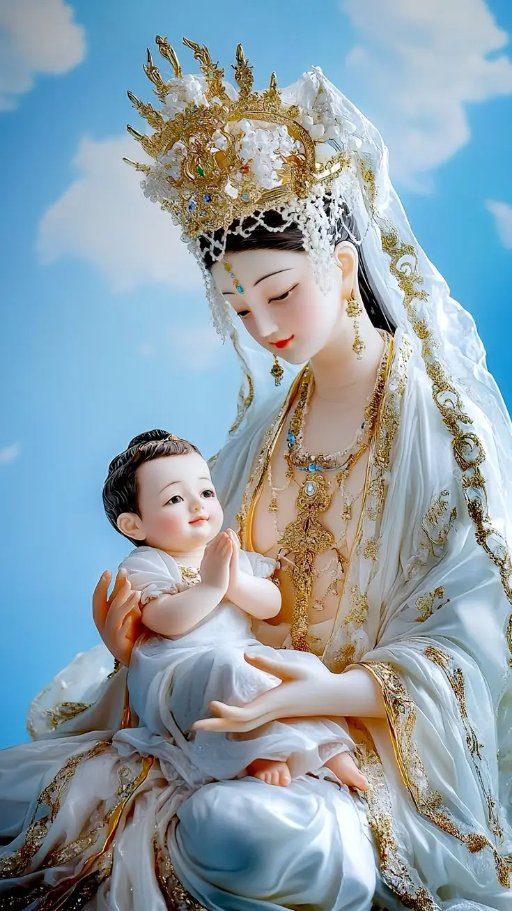 Hình nền Phật Thiên Thủ Thiên Nhãn bình an cho điện thoại 29