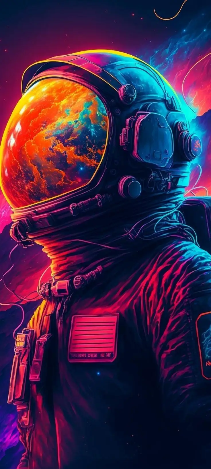 Hình Nền Phi Hành Gia 4K - Khám Phá Vũ Trụ Thú Vị 7