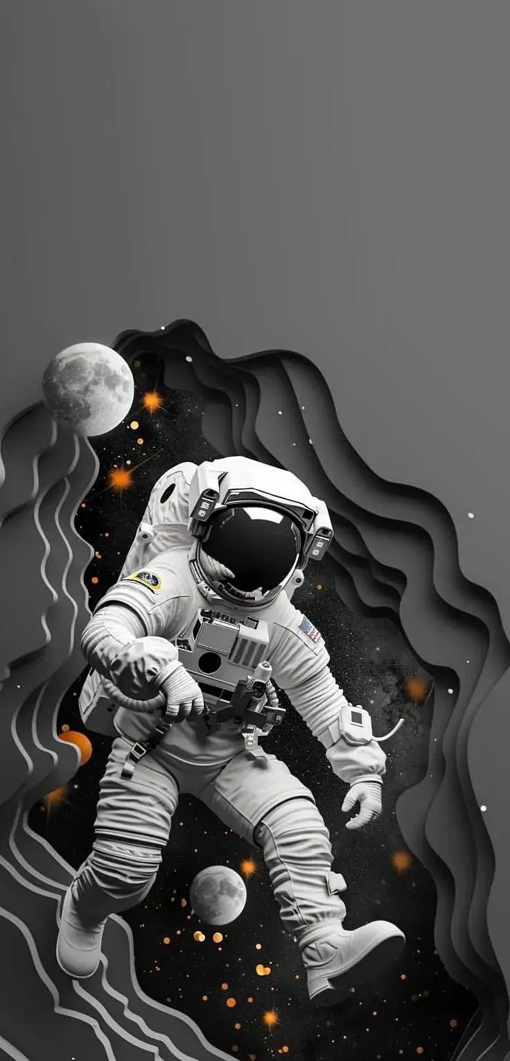 Hình Nền Phi Hành Gia 4K - Khám Phá Vũ Trụ Thú Vị 30