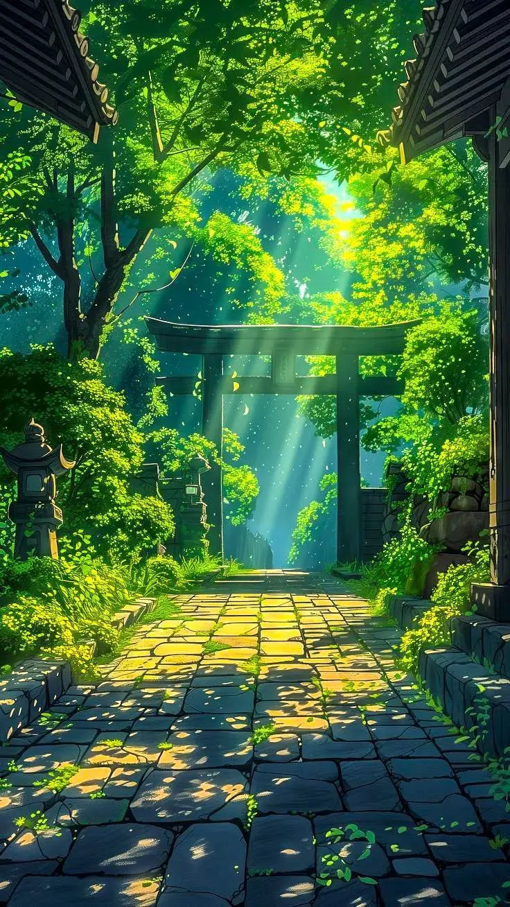 Khám phá hình nền phong cảnh anime tuyệt đẹp 4