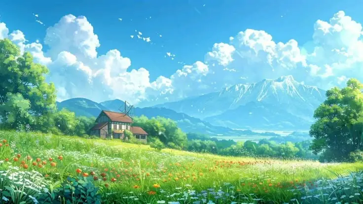 Khám phá hình nền phong cảnh anime tuyệt đẹp 29